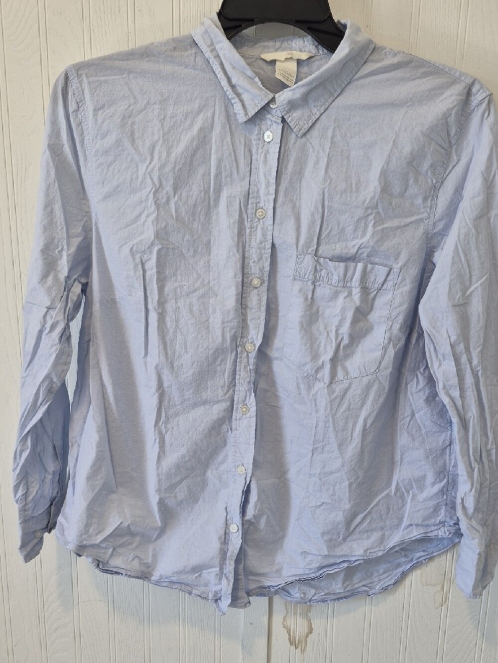H&M Button-Down Shirts  |  Light Blue